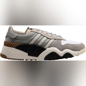 Adidas Men's Beige/Black Sneakers Size 6.5 US